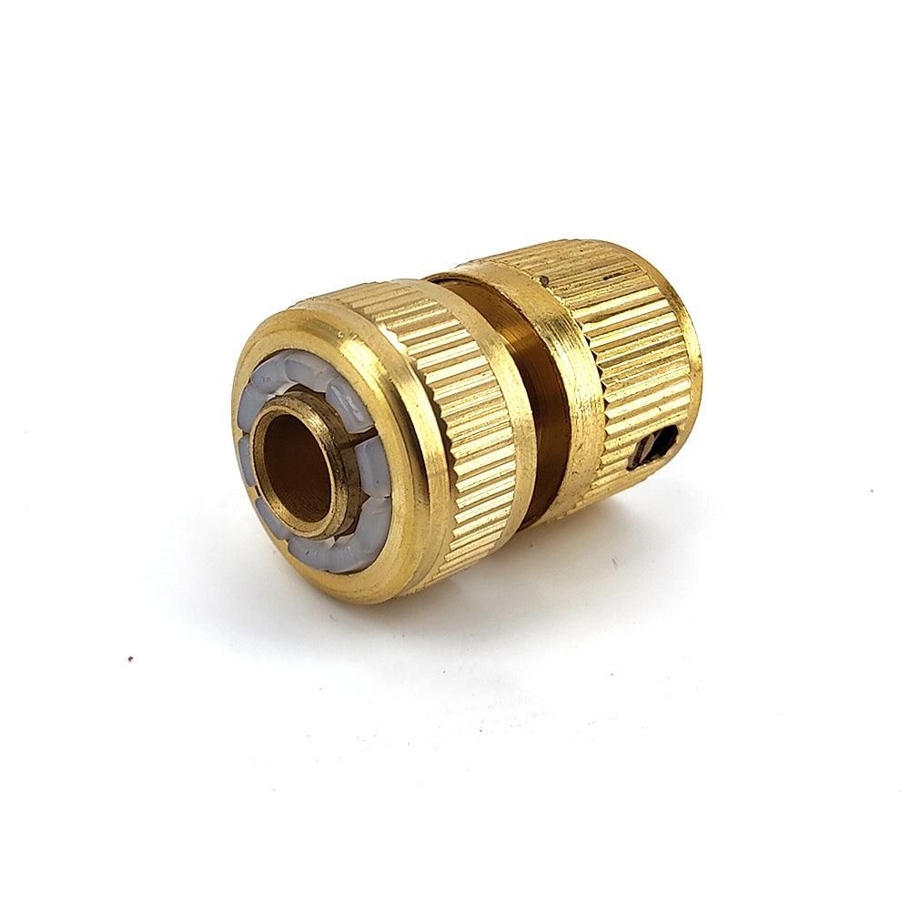 Brass Female Garden Hose Connector x 12mm - 1/2'' Grip Hose Connector - All Things Fermented | Home Brew Supplies Shop Wellington Kapiti NZ