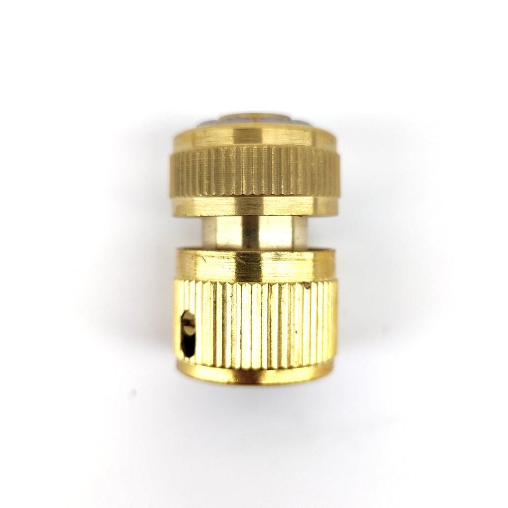Brass Female Garden Hose Connector x 12mm - 1/2'' Grip Hose Connector - All Things Fermented | Home Brew Supplies Shop Wellington Kapiti NZ