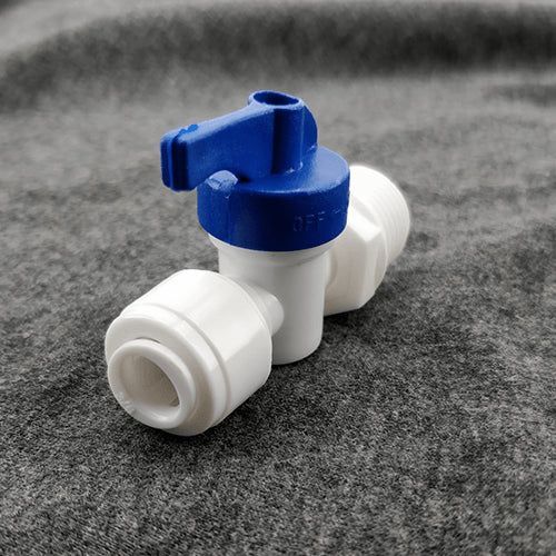 Duotight - 9.5mm (3/8") Female x 1/2" Male Thread Ball Valve - All Things Fermented | Home Brew Supplies Shop Wellington Kapiti NZ