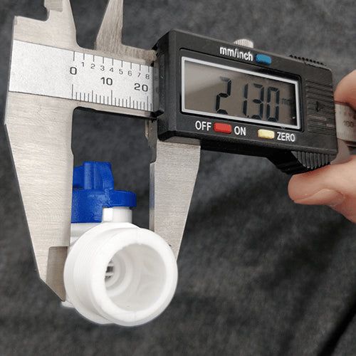 Duotight - 9.5mm (3/8") Female x 1/2" Male Thread Ball Valve - All Things Fermented | Home Brew Supplies Shop Wellington Kapiti NZ