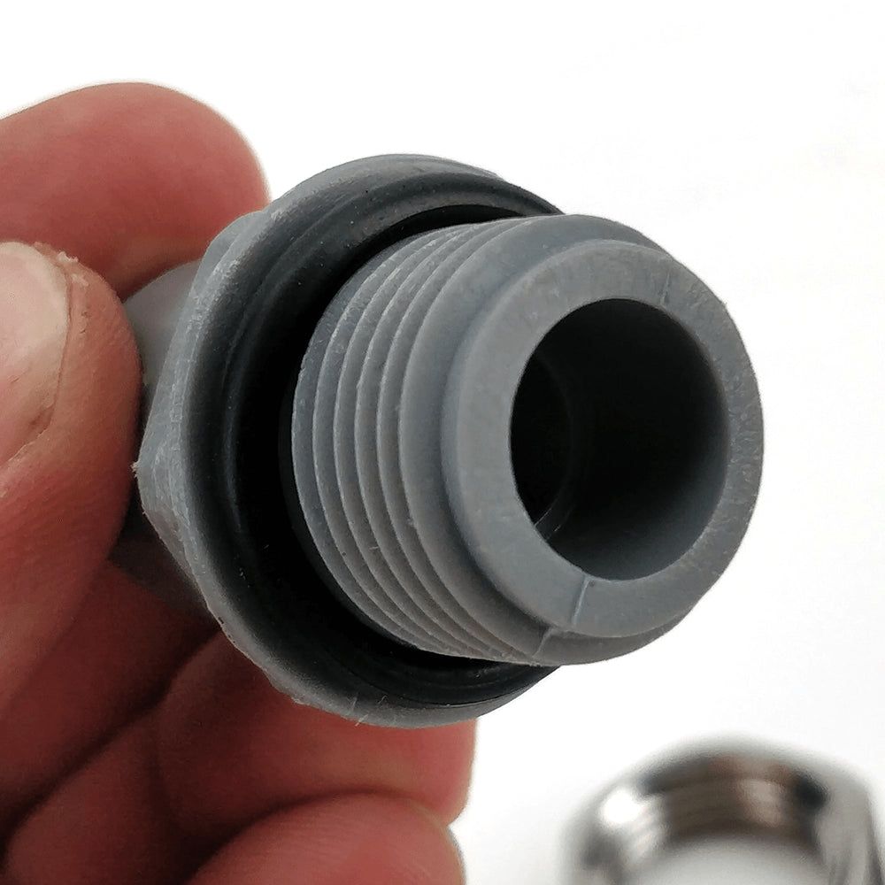 Duotight - 9.5mm (3/8”) Female x 1/2 Male Thread Bulkhead - All Things Fermented | Home Brew Supplies Shop Wellington Kapiti NZ