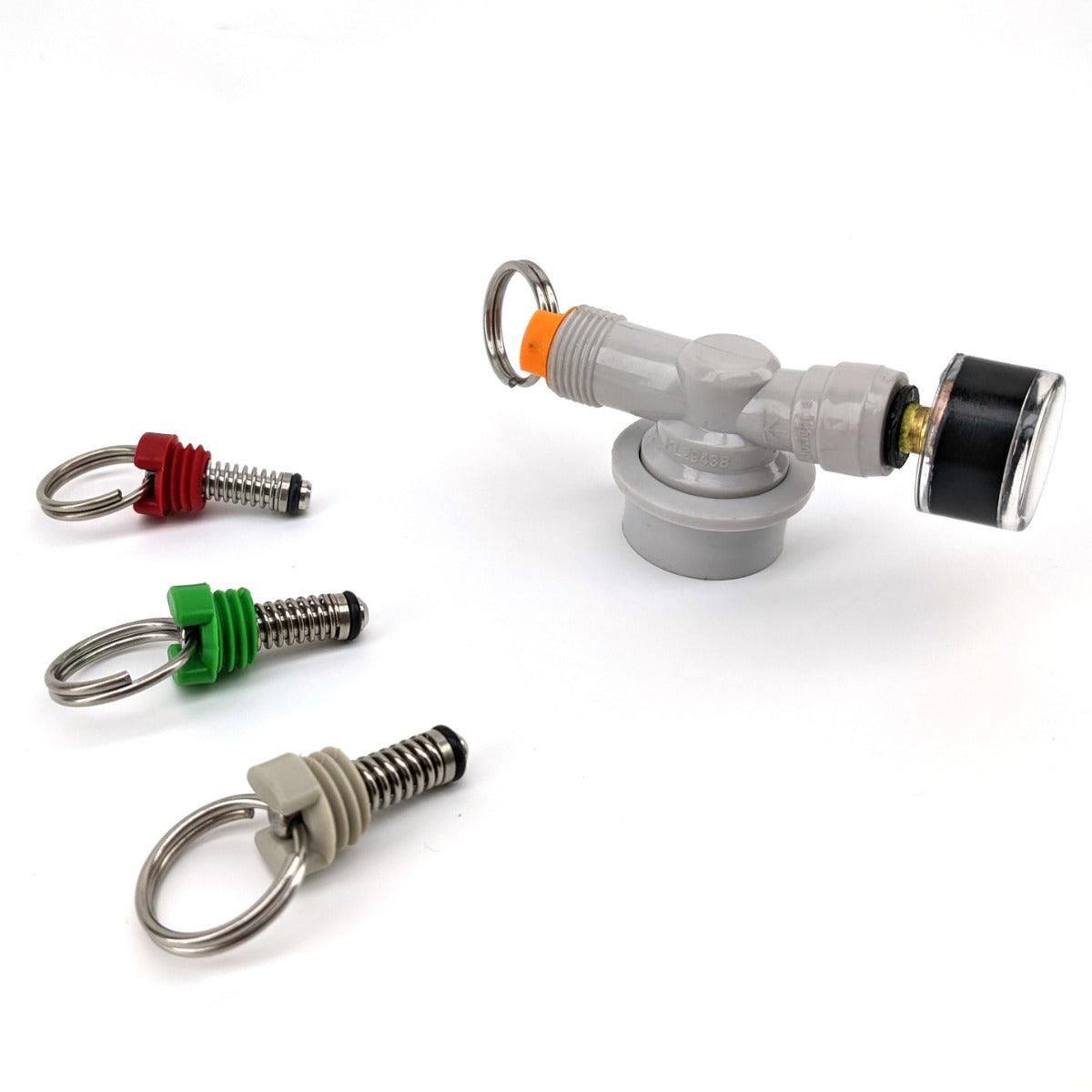 Ball Lock Connector Spunding Valve G2 - All Things Fermented | Home Brew Supplies Shop Wellington Kapiti NZ