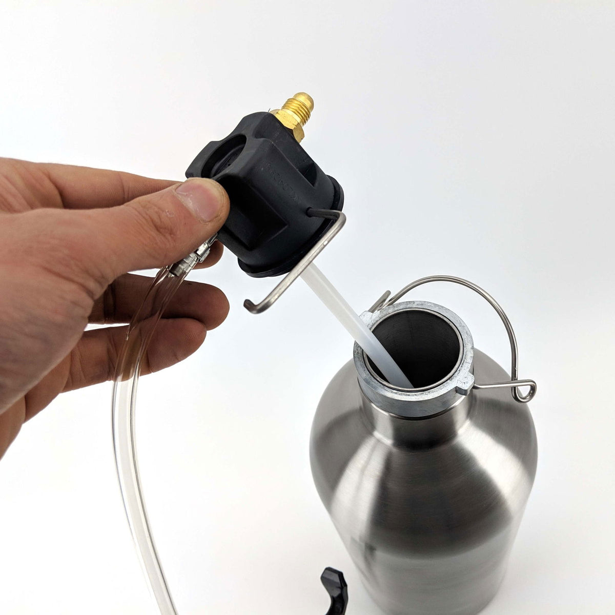 Beer Growler Draft Kit - Mini Tapping Head - All Things Fermented | Home Brew Supplies Shop Wellington Kapiti NZ