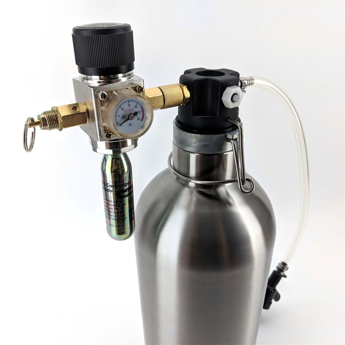 Beer Growler Draft Kit - Mini Tapping Head - All Things Fermented | Home Brew Supplies Shop Wellington Kapiti NZ