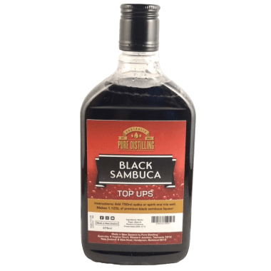 Pure Distilling Black Sambuca Top Ups 375ml