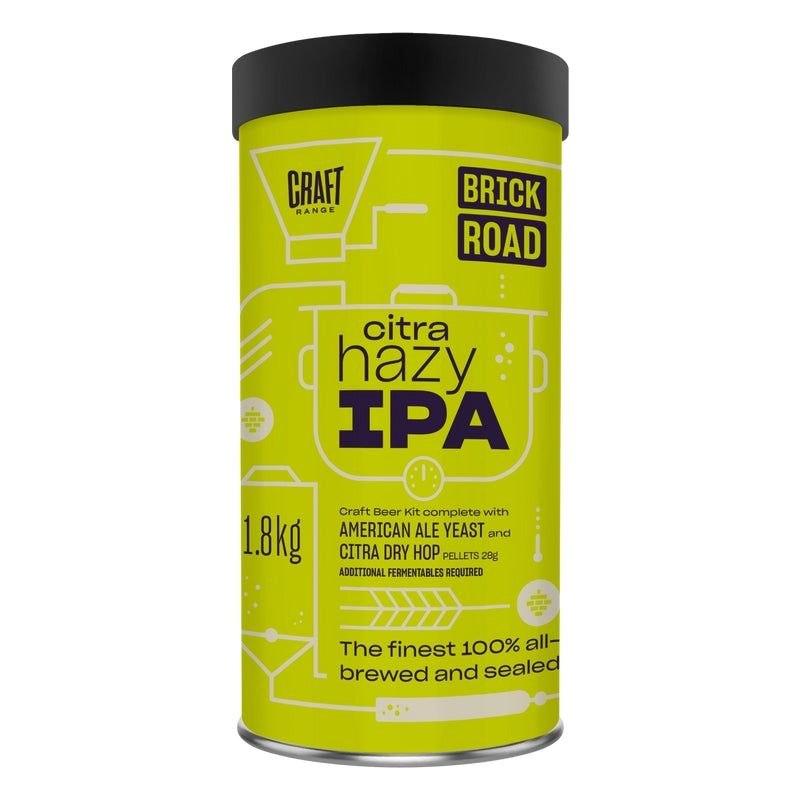 Brick Road Citra Hazy IPA 1.8Kg - All Things Fermented | Home Brew Supplies Shop Wellington Kapiti NZ