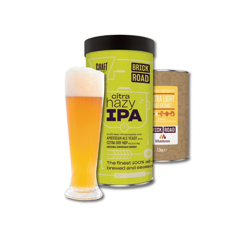 Brick Road Citra Hazy IPA 1.8Kg - All Things Fermented | Home Brew Supplies Shop Wellington Kapiti NZ