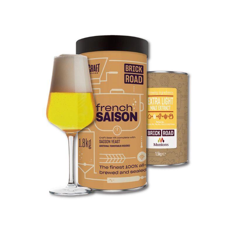 Brick Road French Saison 1.8Kg - All Things Fermented | Home Brew Supplies Shop Wellington Kapiti NZ