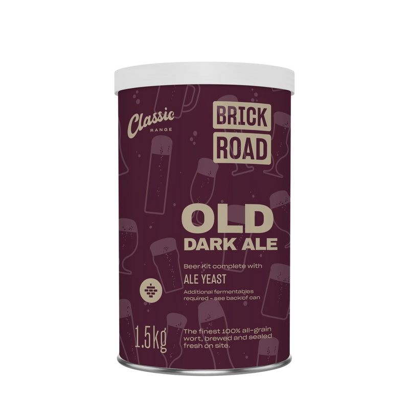 Brick Road Old Dark Ale 1.5kg - All Things Fermented | Home Brew Supplies Shop Wellington Kapiti NZ