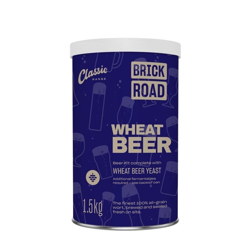 Brick Road Wheat Beer 1.5Kg - All Things Fermented | Home Brew Supplies Shop Wellington Kapiti NZ