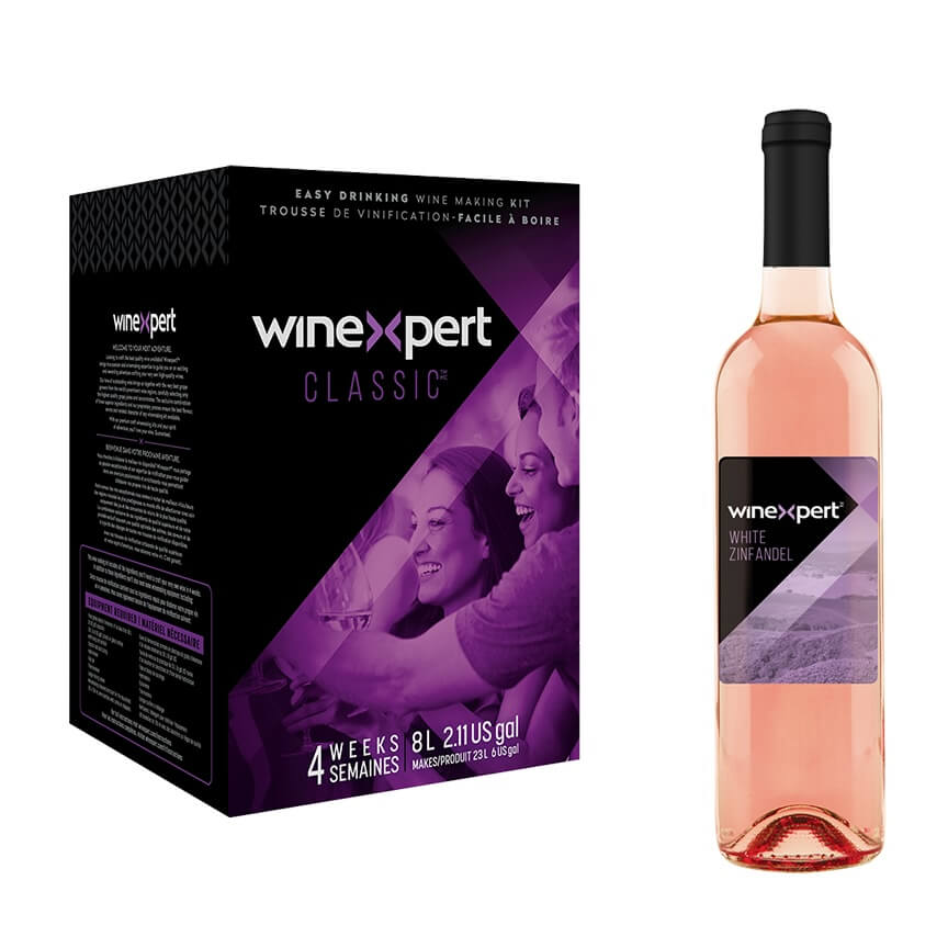 Winexpert Classic White Zinfandel (Rose), California - 8L