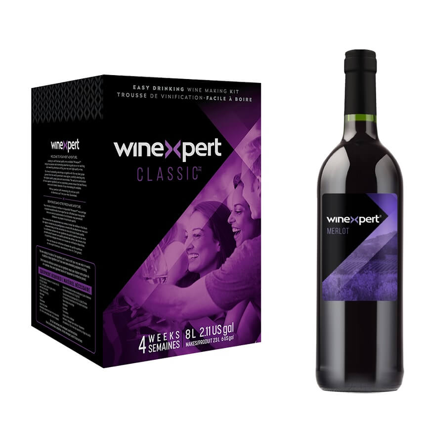 Winexpert Classic Merlot, Chile - 8L