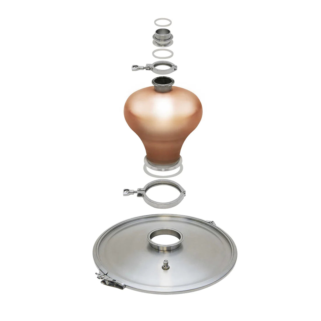 Grainfather G40/G70 Distilling Lid & T500 Alembic Attachment Kit Bundle