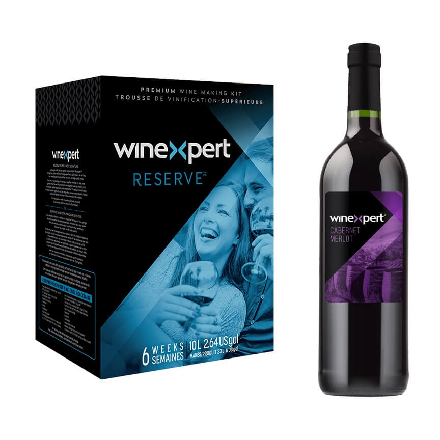Winexpert Reserve Cabernet Merlot, California - 10L
