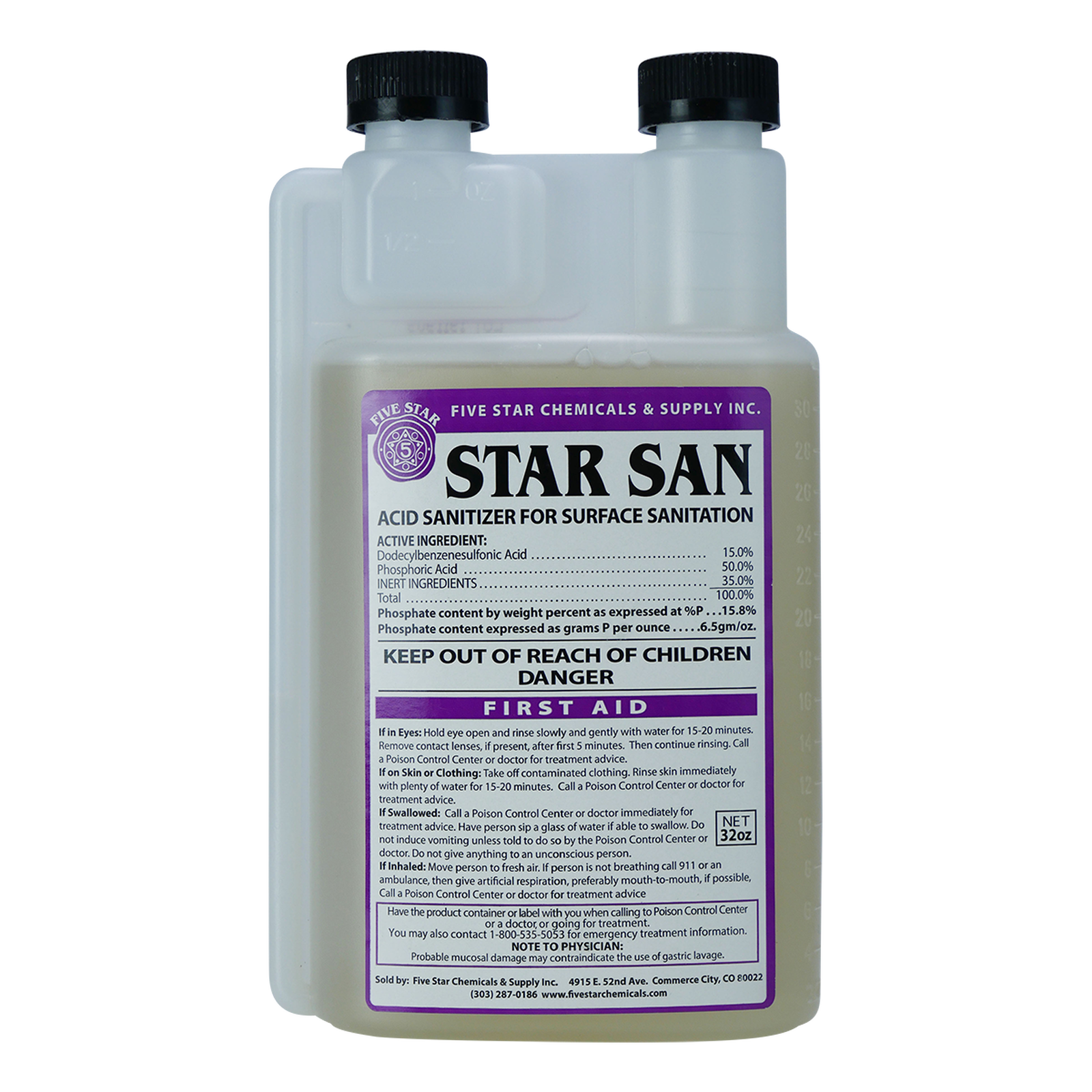 Star San 32oz (946ml) - All Things Fermented | Home Brew Supplies Shop Wellington Kapiti NZ