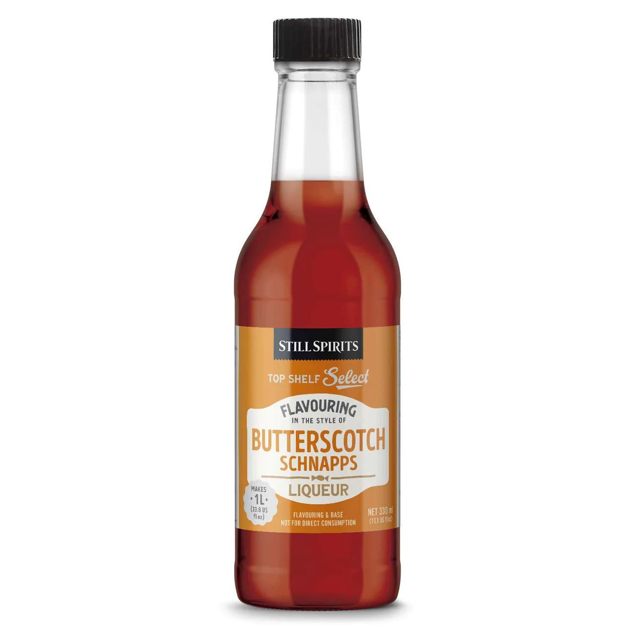 Still Spirits Top Shelf Select Butterscotch Schnapps Spirit Flavouring and Base - All Things Fermented | Home Brew Supplies Shop Wellington Kapiti NZ