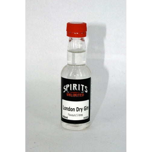 Spirits Unlimited London Dry Gin Flavour - 50ml - All Things Fermented | Home Brew Shop NZ | Supplies | Equipment