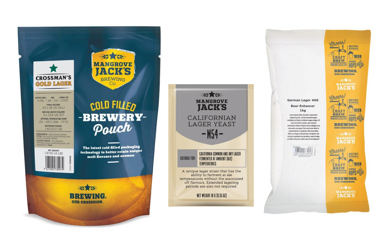 Mangrove Jack's James Boag's Premium Lager Clone (warm fermentation 20℃) - All Things Fermented | Home Brew Shop NZ | Supplies | Equipment