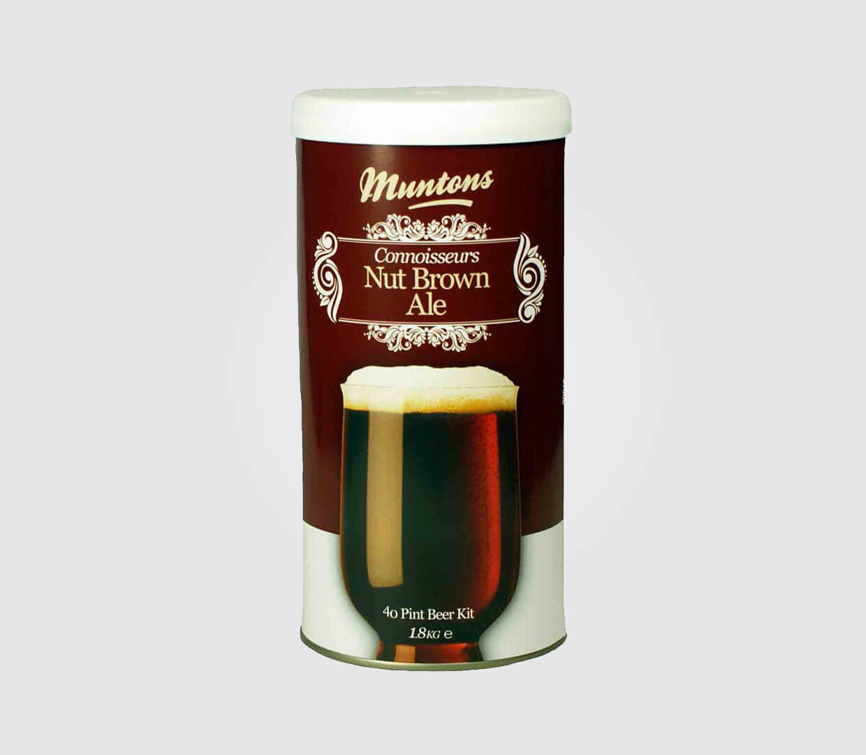 Muntons Connoisseurs Range Nut Brown 1.8kg - All Things Fermented | Home Brew Shop NZ | Supplies | Equipment