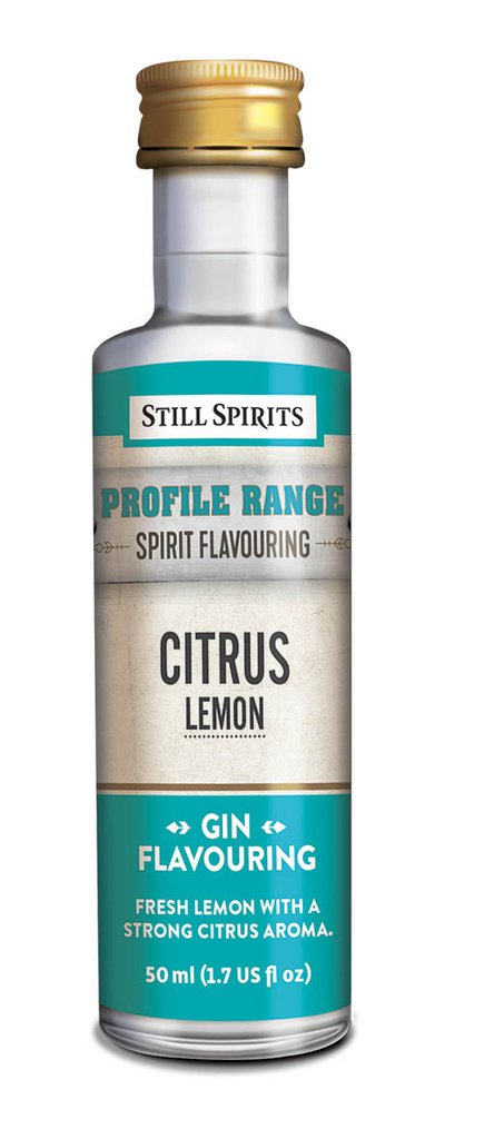 Still Spirits Profile Range Citrus - Lemon Flavouring - All Things Fermented | Home Brew Shop NZ | Supplies | Equipment