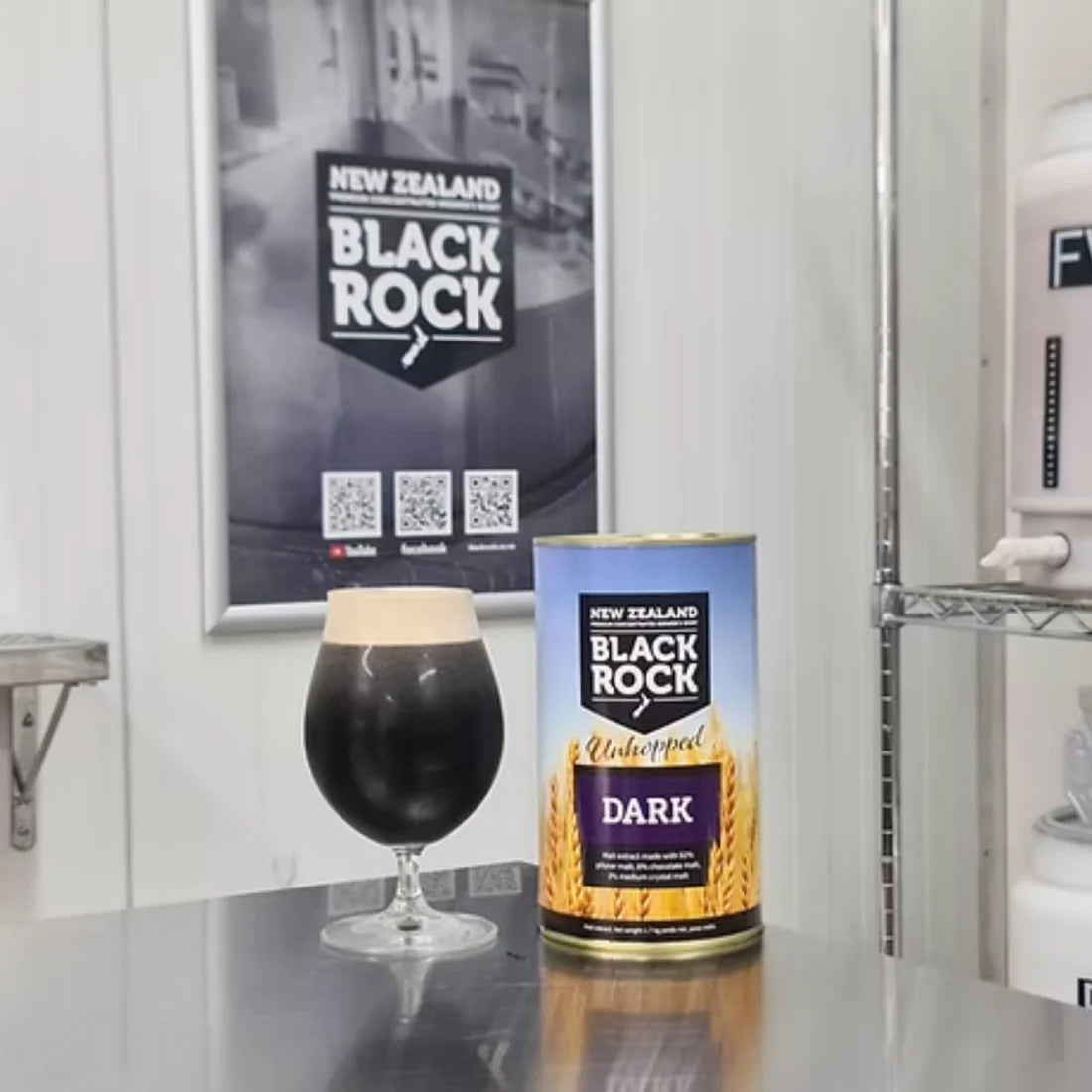 Black Rock Unhopped Dark