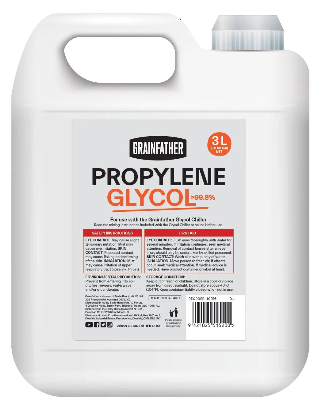 Propylene Glycol (3L)