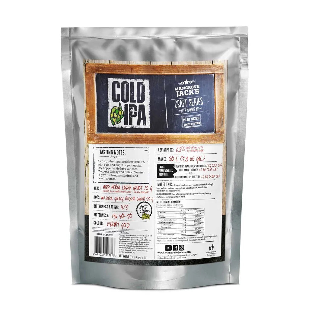 Mangrove Jack's CS Cold IPA Limited Edition 2.5kg