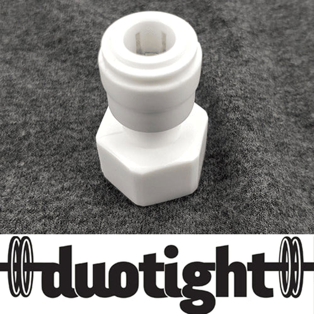 Duotight - 9.5mm (3/8&quot;) Female x 1/2&quot; Female Thread - All Things Fermented | Home Brew Supplies Shop Wellington Kapiti NZ