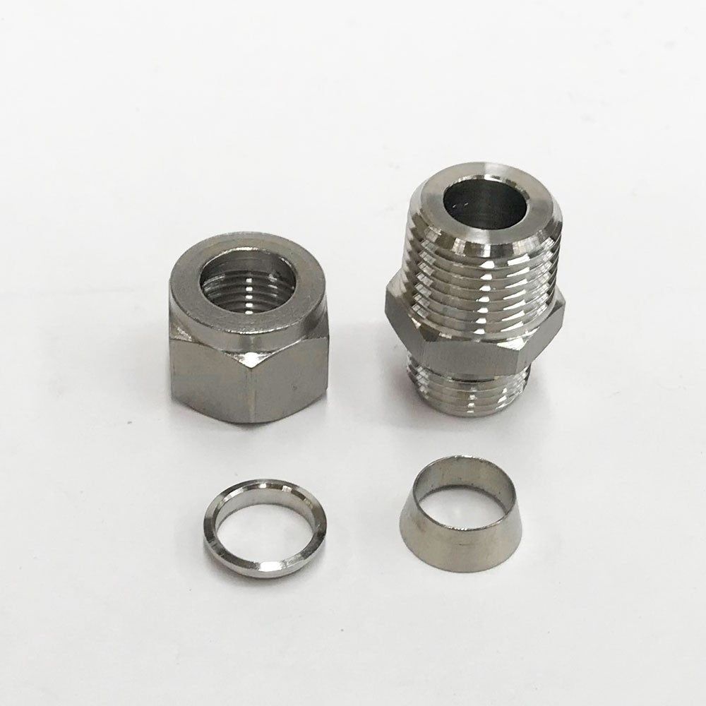 Compression Fitting - 12.7mm to 1/2 Inch BSP - All Things Fermented | Home Brew Supplies Shop Wellington Kapiti NZ