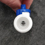 Duotight - 9.5mm (3/8") Female x 1/2" Male Thread Ball Valve - All Things Fermented | Home Brew Supplies Shop Wellington Kapiti NZ