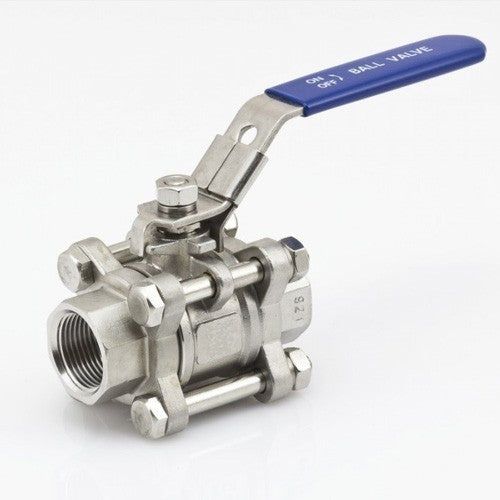 Ball Valve - Three Piece  - 1/2 inch - All Things Fermented | Home Brew Supplies Shop Wellington Kapiti NZ