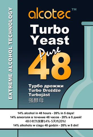 Alcotec 48 Turbo Yeast - All Things Fermented | Home Brew Supplies Shop Wellington Kapiti NZ