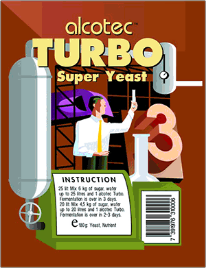 Alcotec 6 Turbo Super Yeast - All Things Fermented | Home Brew Supplies Shop Wellington Kapiti NZ