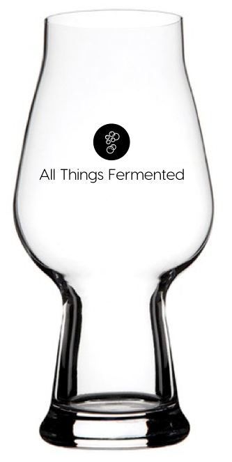 All Things Fermented Glasses - One IPA & One Pilsner - 540ml - All Things Fermented | Home Brew Supplies Shop Wellington Kapiti NZ