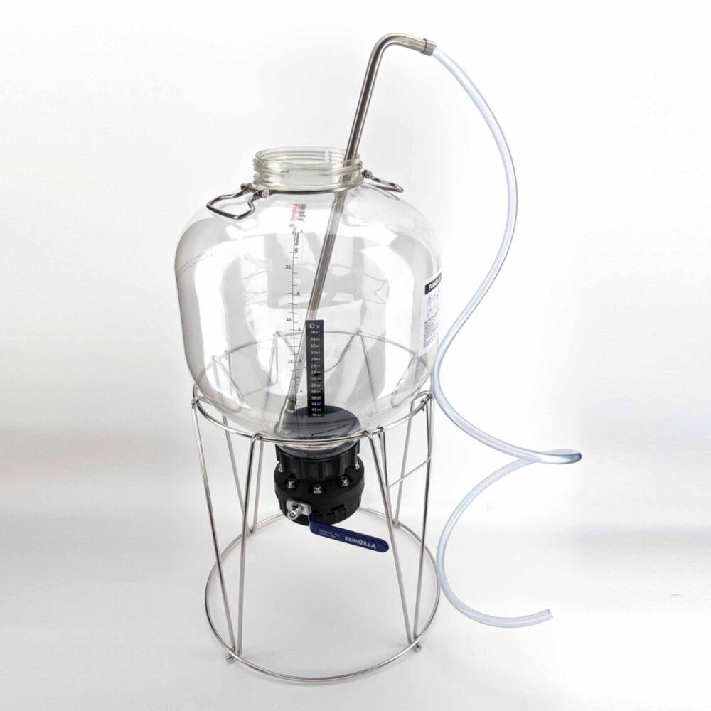 Auto Syphon Racking Cane Easy Jiggler - Stainless - All Things Fermented | Home Brew Supplies Shop Wellington Kapiti NZ