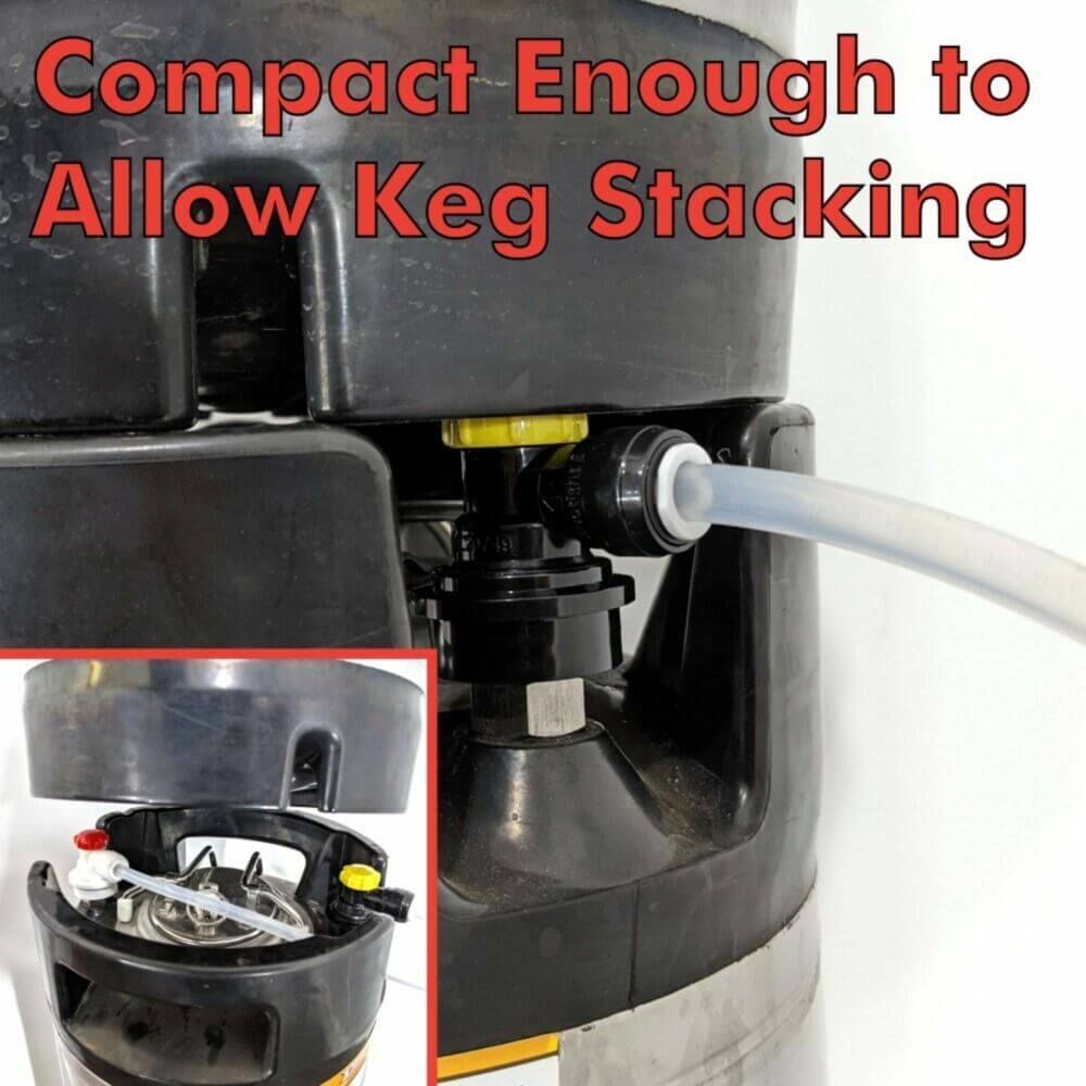 Ball Lock Beer Duotight Disconnect - All Things Fermented | Home Brew Supplies Shop Wellington Kapiti NZ