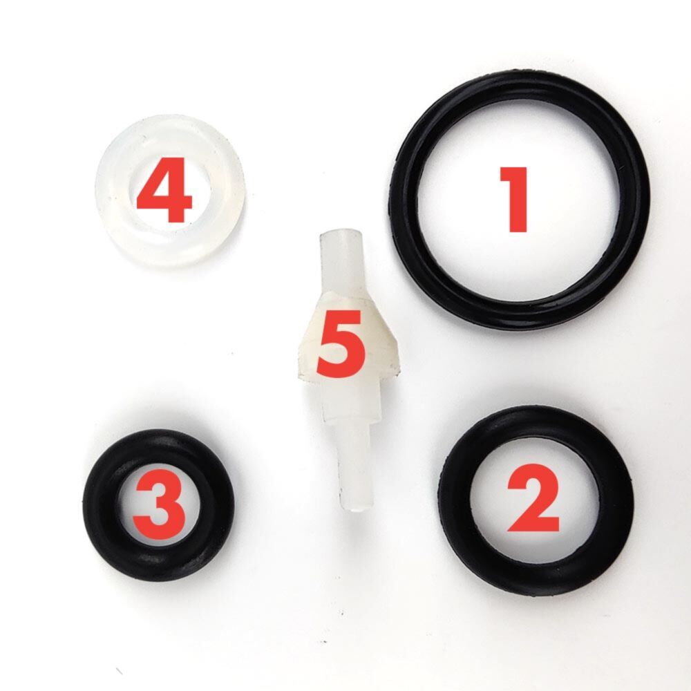 Ball Lock Beer Duotight Disconnect - Flow Control Seal Kit - All Things Fermented | Home Brew Supplies Shop Wellington Kapiti NZ