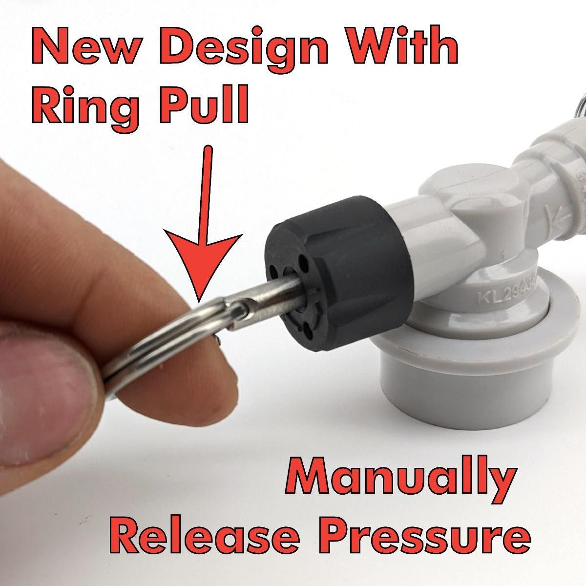 Ball Lock Connector Spunding Valve G2 - All Things Fermented | Home Brew Supplies Shop Wellington Kapiti NZ