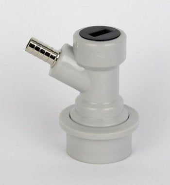 Ball Lock Gas Barbed Disconnect - All Things Fermented | Home Brew Supplies Shop Wellington Kapiti NZ