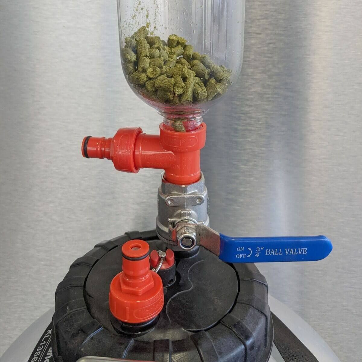 Ball Valve - PCO1881 Dry Hop Device For FermZilla - All Things Fermented | Home Brew Supplies Shop Wellington Kapiti NZ