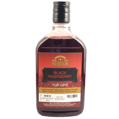 Pure Distilling Black Raspberry Top Ups 375ml