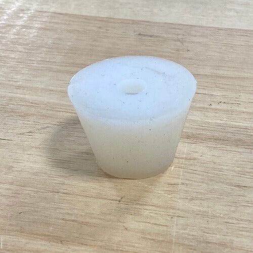 Bored Silicon Bung - 38mm - 25mm - All Things Fermented | Home Brew Supplies Shop Wellington Kapiti NZ