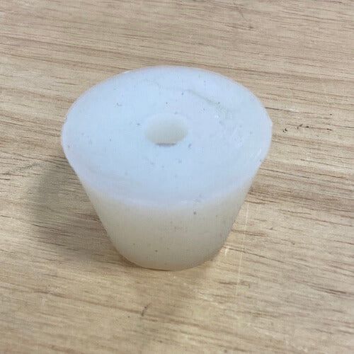 Bored Silicon Bung - 38mm - 25mm - All Things Fermented | Home Brew Supplies Shop Wellington Kapiti NZ