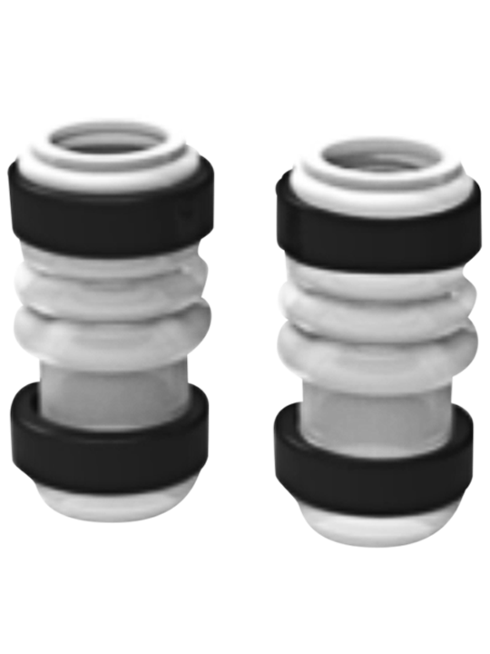 Grainfather Top / Bottom Pump Silicone Tubes (2) with Fixing Rings (4) - All Things Fermented | Home Brew Supplies Shop Wellington Kapiti NZ