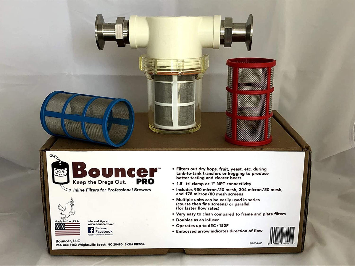 Bouncer Filter - Pro - All Things Fermented | Home Brew Supplies Shop Wellington Kapiti NZ
