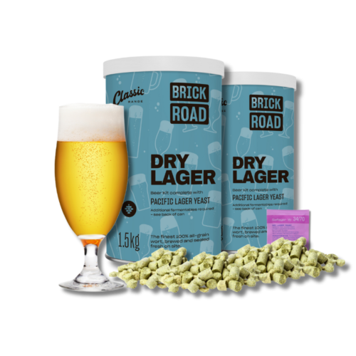 Brick Road Classic NZ Pilsner (Emersons Pilsner Clone) - All Things Fermented | Home Brew Supplies Shop Wellington Kapiti NZ