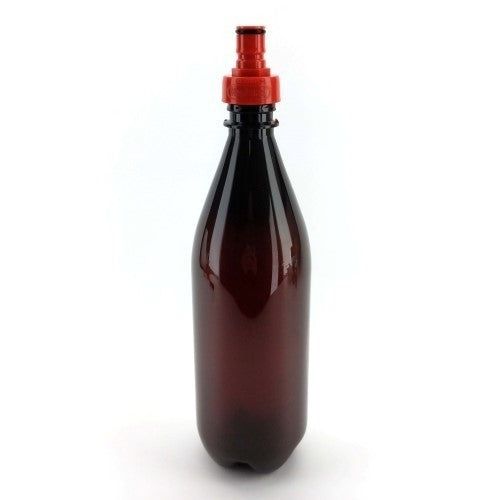 Carbonation & Line Cleaning Cap - Plastic - Red - All Things Fermented | Home Brew Supplies Shop Wellington Kapiti NZ