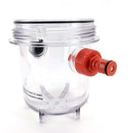Carbonation & Line Cleaning Cap - Plastic - Red - All Things Fermented | Home Brew Supplies Shop Wellington Kapiti NZ