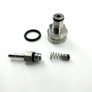 Carbonation and Line Cleaning Cap - Stainless Steel - Duotight - All Things Fermented | Home Brew Supplies Shop Wellington Kapiti NZ