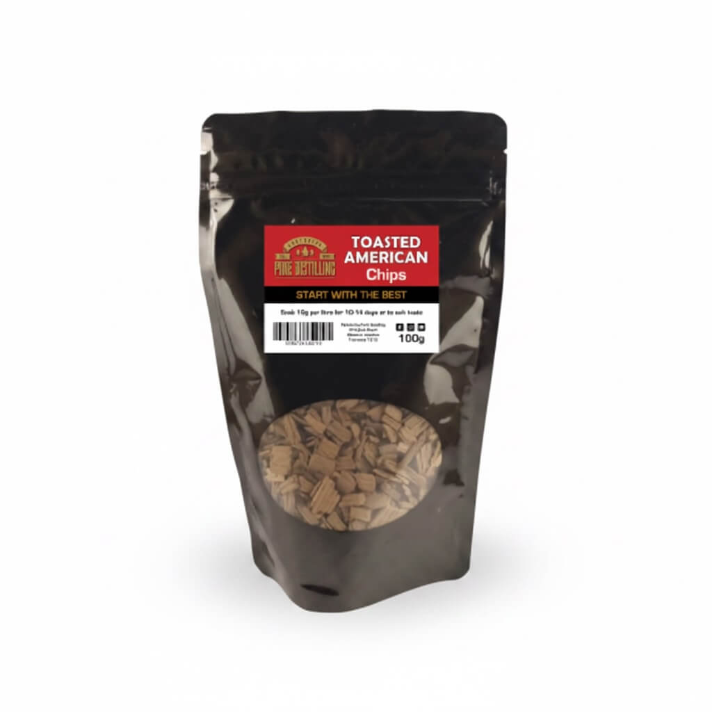 Pure Distilling Toasted American Chips 100g